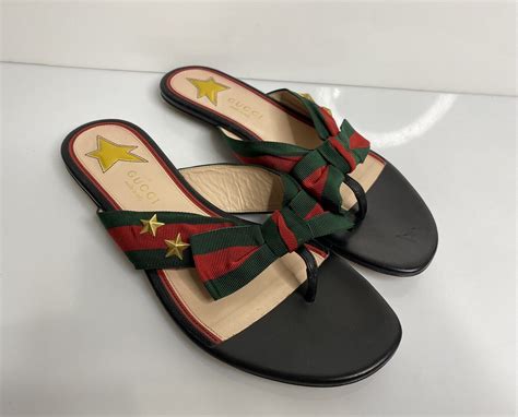 gucci flip flops ladies|authentic Gucci slides.